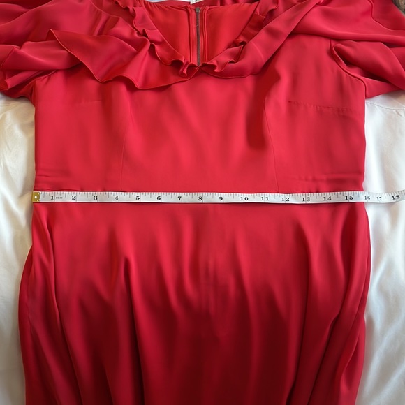 Dolce & Gabbana silk ruffles midi dress - Picture 13 of 14